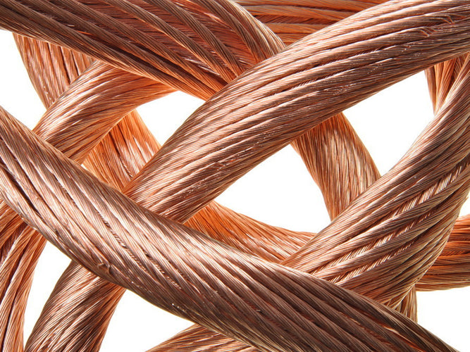 100% Bare Copper. Not CCA.