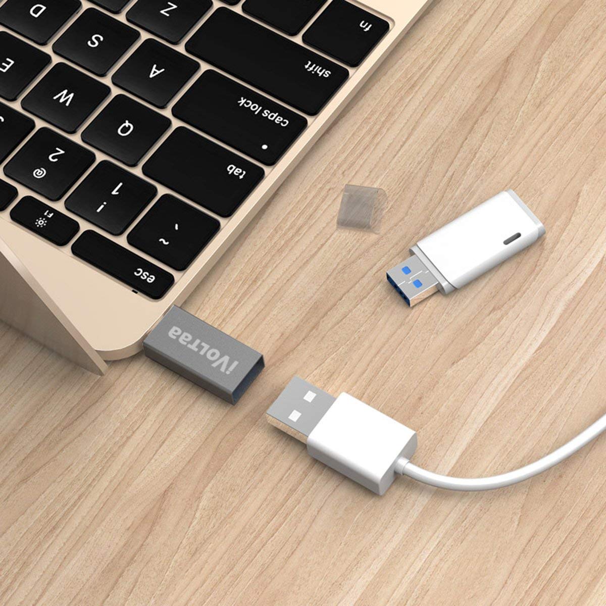 iVoltaa USB 3.0 to Type C OTG Adapter