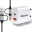 iVoltaa 20W USB-C PD & QC Power Delivery PD3.0 Dual port Fast Wall Charger