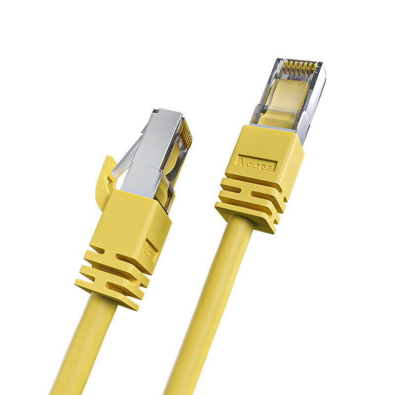 iVoltaa Cat8 Ethernet Cable — SFTP Double Shielded, Bare Copper, 40 Gbps, 2000 MHz