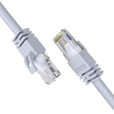 iVoltaa Cat 6 Ethernet LAN Cable | 100% Pure Copper | High Speed 24 AWG Multistrand UTP