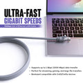 iVoltaa Cat6 Ethernet Cable Bundle — UTP, 100% Bare Copper, 1 Gbps, 250 MHz — with Free RJ45 Connectors
