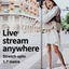 iVoltaa Super Long Extendable Selfie Stick Tripod with Detachable Wireless Remote and LED Flash Lights, in-Built Tripod for Smartphones and Go-Pro