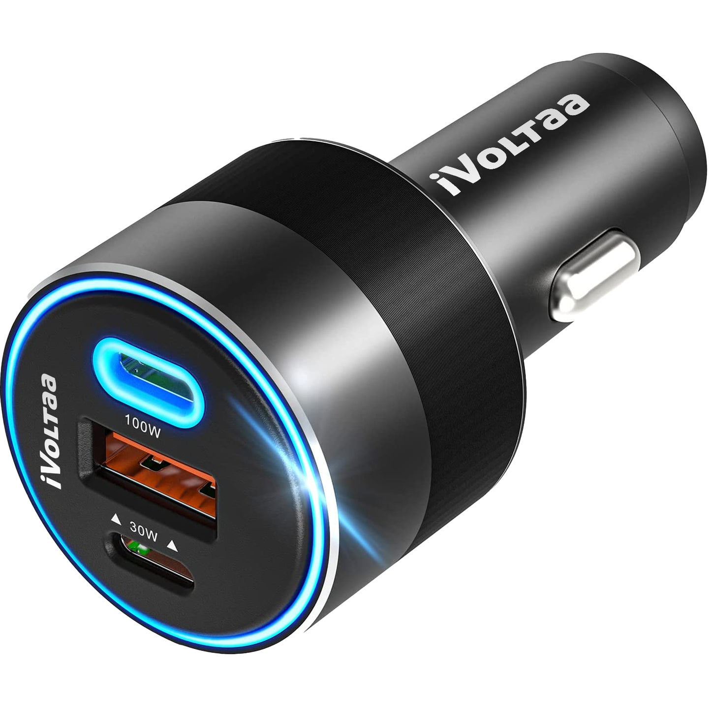 Dual USB-C 12V car charger (PD 30W)