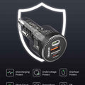 iVoltaa 130W Type C PD Car Charger, 3-Ports USB Car Charger, PD/PPS 100W & PD/QC 30W