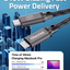 iVoltaa 240W | PD 3.1 | Braided | USB C | 48V - 5A | 2M / 6.6 Ft.