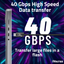 iVoltaa 40Gbps | 240W | USB C | USB 4 | 2nd Gen E- Marker | PD | 8K | USB-IF Certified