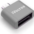 iVoltaa Micro USB to USB A OTG Adapter