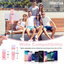 iVoltaa Selfie Stick Tripod with Detachable Wireless Remote, Extendable Selfie Stick with in-Built Tripod & LED Fill Light for Smartphones ( Black )