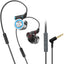 iVoltaa E3 Earnetic Metal Extreme Bass Wired Earphone with Mic - (Grey)