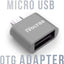 iVoltaa Micro USB to USB A OTG Adapter