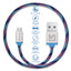 iVoltaa Pixie Micro USB Cable - (4 Feet - 1.2 M) - Yoda Green