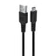 iVoltaa Fishnet Design Sync & Fast Charge Type-C Cable (1 M / 3.3 Ft. Long - Black)…