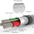 iVoltaa MFi Certified Braided Lightning Cable - (6 Feet - 1.8M)
